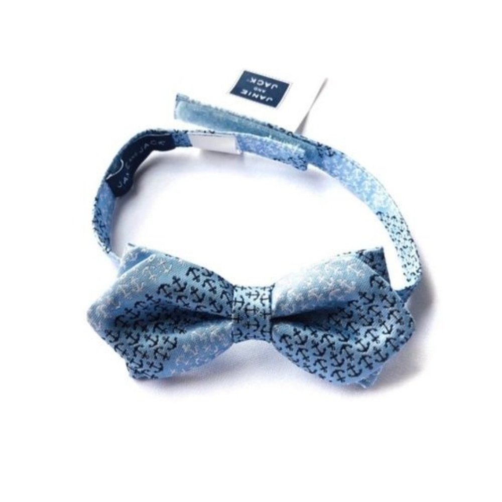 NWT Janie and Jack Easter Anchors Bow Tie